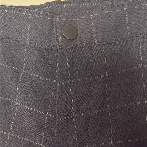 Zara Black Checkered Chinos - Picture 3 of 10